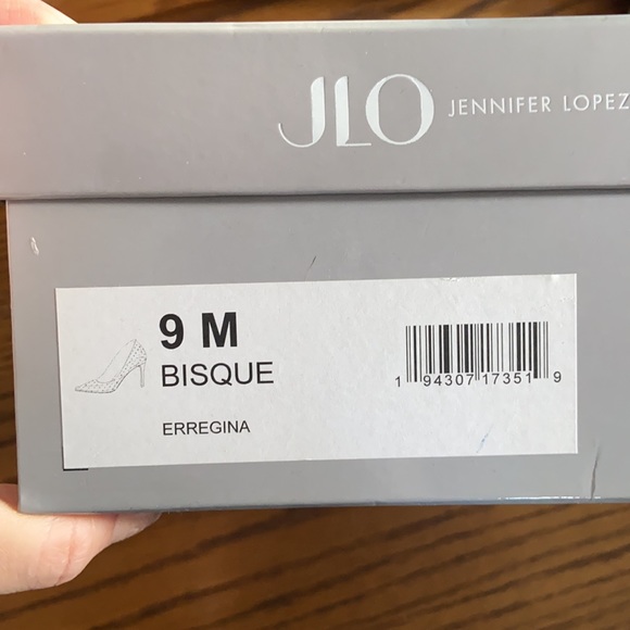 Gorgeous "Erregina " metallic gold JLO  see thru  jelly Heel - Picture 9 of 11